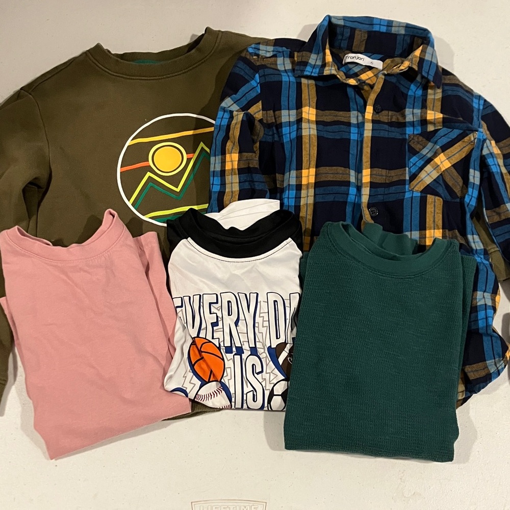 Kids Colorful Shirt Collection